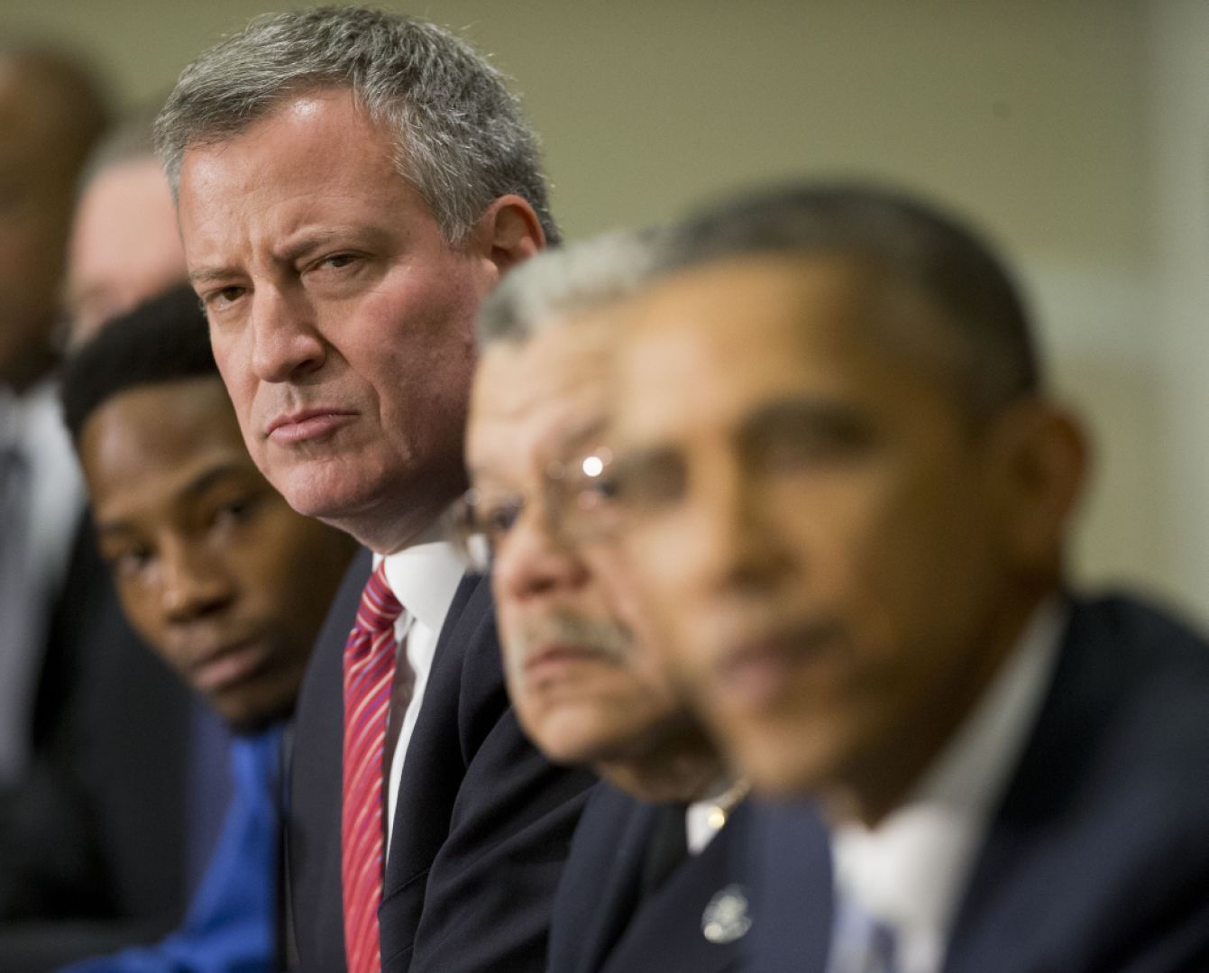 Barack Obama, Bill de Blasio, Charles Ramsey, Rasheen Aldridge